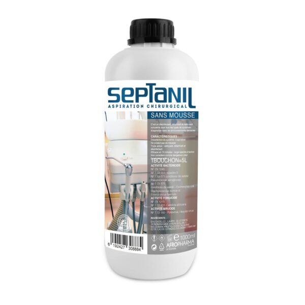 Desinfectant Aspiration Chirurgical Concentre 1 Litre - Septanil