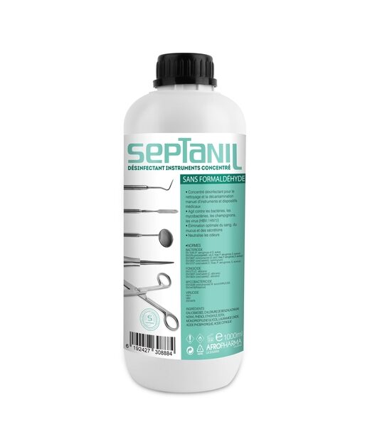 Desinfectant Instruments Concentree 1litre - Septanil